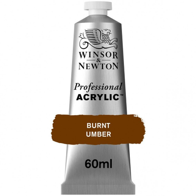 Bojë akrilike Winsor & Newton Professional Acrylic, 60ml, Series 1, Burnt Umber