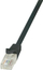 Kabllo rrjeti LogiLink CAT 6 EconLine CP2093U, 10m, e zezë