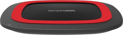 Karikues për tablet Realpower FreeCharger 10 257639, 2A, i kuq/zi