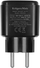 Prizë smart WiFi Kruger&amp;Matz Connect P4 Tuya, 3680W, monitorim energjie, e zezë