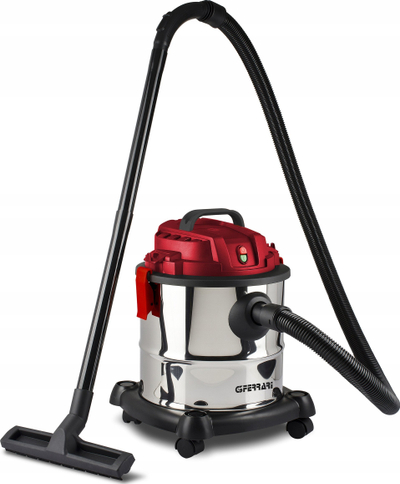 Fshesë me korent G3Ferrari G90028, 1000W, bidon 20L, inox e kuqe