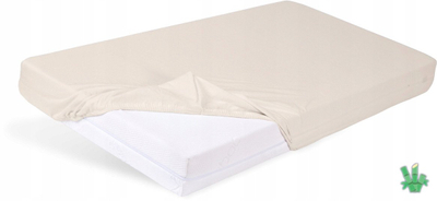 Чаршав за кревет Bamboo Fitted Sheet, 140x200 cm, бамбус, сива