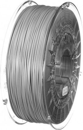 Filament 3D Devil Design PLA, 1.75mm, 1kg, ngjyrë alumini