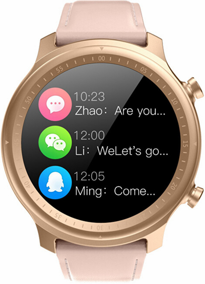 Orë e mençur Wotchi Smartwatch W31PL - lëkurë rozë