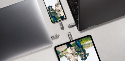 USB SanDisk Ultra Dual Drive Luxe, 128GB, USB-C/A, i zi
