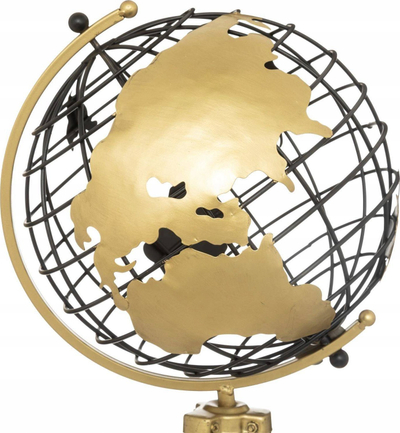 Glob dekorativ Atmosphera Globe Ramon, metal 70cm, me tripod, i zi