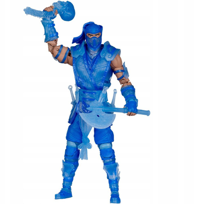 Figurë aksioni McFarlane Mortal Kombat 11 Sub Zero Gold Label, Glow in the Dark, 7", shumë artikulacione