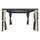 Rrjetë mushkonjash për pergola Quito HM6614, 3x4x2.4m, rrjetë e zezë, perde bezhë