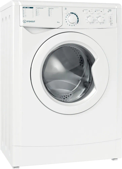 Rrobalarëse INDESIT EWSC 61251 W EU/N, 6kg, 1200rpm, i bardhë