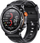 Smartwatch Rubicon Watch, mat presionin edhe pulsin, mat gjumin, i zi