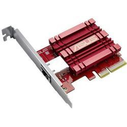 Karta rrjeti ASUS XG C100C V3, PCIe, 10Gbps, e kuqe