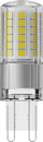 Llambë LED OSRAM G9, 4W, 2700K, transparente, 3 hapa dritësimi