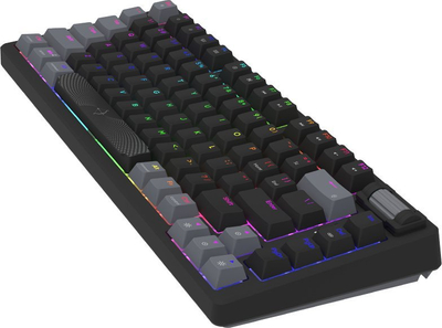 Tastierë gaming Aqirys Drtov, mekanike 75%, USB C, HaiMu Pink