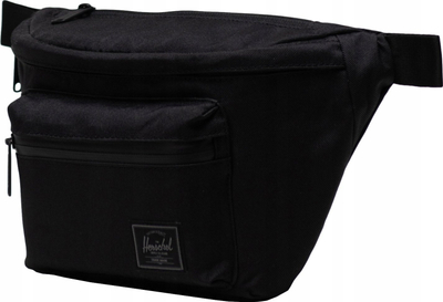 Çantë beli Herschel Pop Quiz, EcoSystem 600D, me xhepa me zinxhir, e zezë