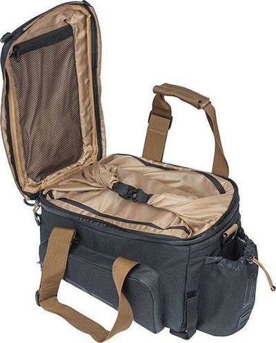 Торба за багаж за велосипед Basil Miles Trunk Bag, 7L, водоотпорна, црна