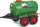 Cisternë lodër Jumbo Twin Axle Tanker, me dy akse, plastike, e gjelbër