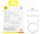 Power bank Baseus OS Compact IP, 5000mAh, 20W, i bardhë