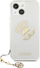 Mbështjellës Guess GUHCP13SKS4GGO, për iPhone 13 Mini 5.4", hardcase transparent, ngjyrë ari