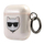 Kuti mbrojtëse Karl Lagerfeld Glitter Choupette KLA2UCHGD për AirPods 1/2, TPU, bezhë