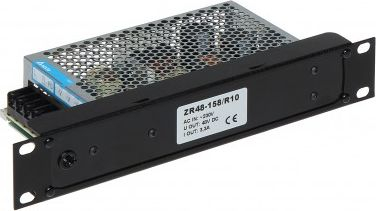 Напојување ZR48-158/R10, 48V DC, 3.3A, црно