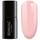 Llak gel Semilac 054 Pale Peach Glow, UV hibrid, Special Day, rozë shumë e hapur me shkëlqim