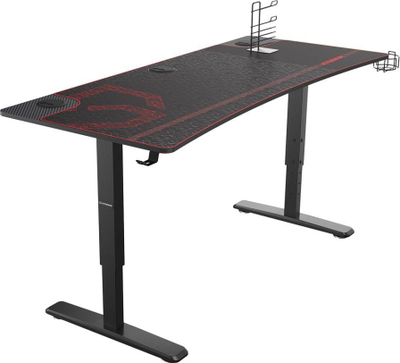 Tavolinë kompjuteri Biurko Ultradesk Cruiser 160X70, e kuqe