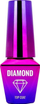 Shtresë përfundimtare thonjsh MollyLac Diamond Top Coat, shkëlqim intensiv, 10ml, vjollcë rozë