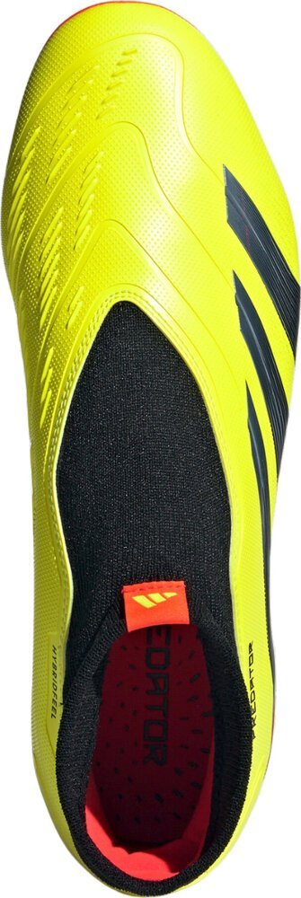Këpucë futbolli Adidas Predator League LL FG M IG7766, pa lidhëse, për bar natyral, të verdha
