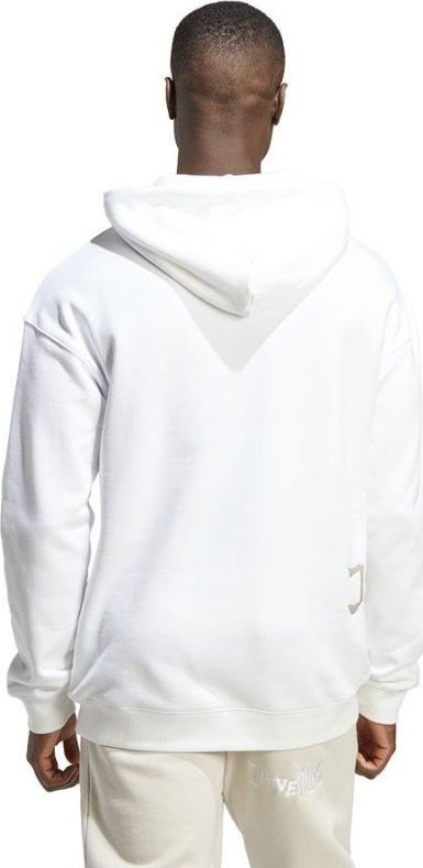 Bluzë me kapuç Adidas Juventus Chinese Story Hoodie M HS9802, pambuk, e bardhë