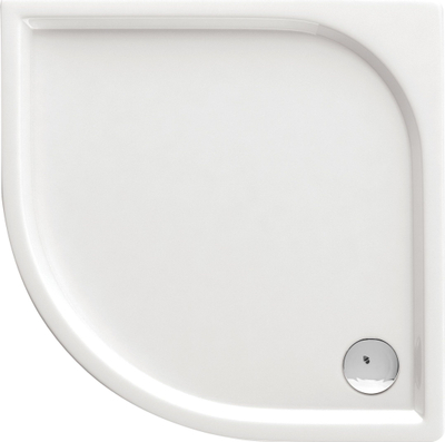 Bazë për dushkabinë Deante Cubic KTK_052B, 80 x 80cm, e bardhë
