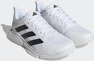 Këpucë volejbolli adidas Court Team 2.0 M HR1239, meshkuj, të bardha