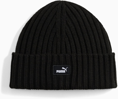 Kapelë beanie Essential Fisherman, 100% akrilik, për çun edhe gocë, e zezë