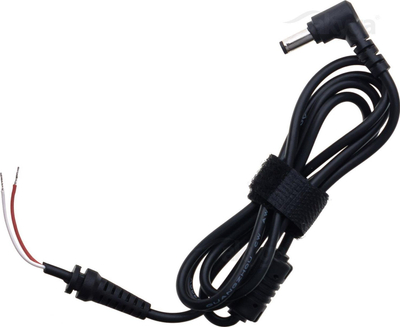 Kabllo energjie për laptop Akyga AK-SC-01, 5.5 x 2.5 mm, e zezë