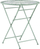Tavolinë bistro Beliani Trento, metal, 70 x 70 cm, jeshile e çelët