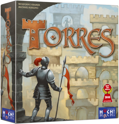 Lojë tavoline Huch Torres, strategjike, 2–4 lojtarë, shumëngjyrëshe