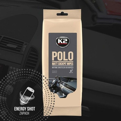 Peceta për pastrim kokpiti K2 Polo Matt, Energy Shot, mat