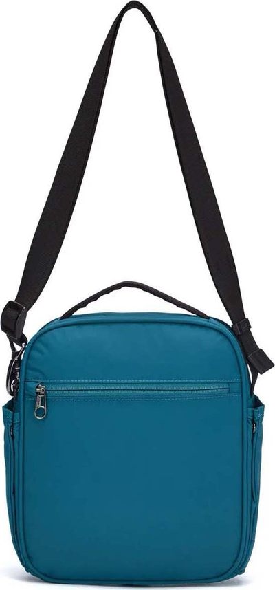 Çantë krahu Pacsafe LS200, antivjedhje, për tablet 10", ngjyra tidal teal