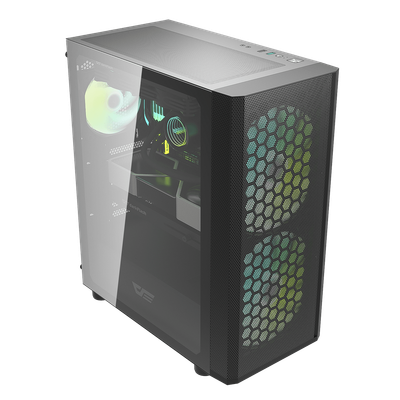 Kasë Darkflash DK360, Mid-Tower, e zezë