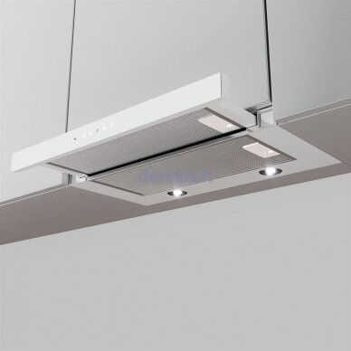 Kapak i integrum kuzhine Vlano SLIDE White, LED, klas energjie A, i bardhë