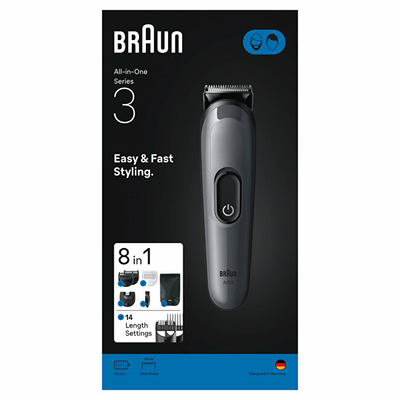 Makinë rroje Braun, 8 në 1