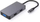 Adapter USB Type C 5 në 1, 2x HDMI 4K, VGA edhe USB 3.0, gri space