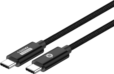 Kabllo USB-C Conceptronic C në C, 2m, 5A 10Gbps, e zezë