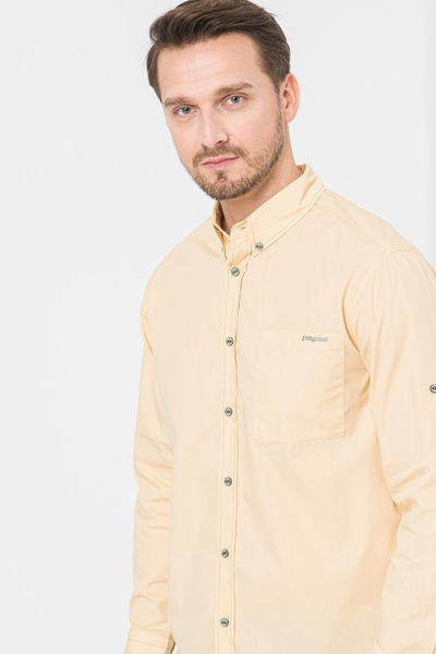 Këmishë casual për meshkuj, masa S, beige