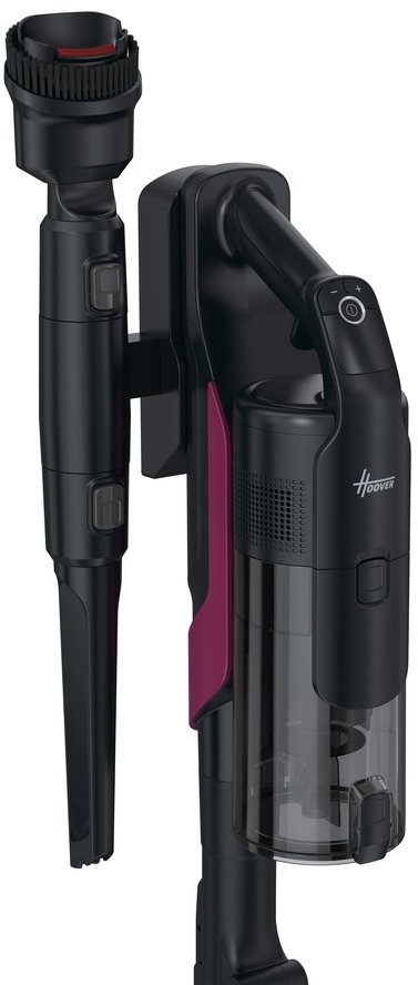 Fshesë me korrent vertikale Hoover HF610HX 011, pa kabllo, 40 min, 0.7L, e zezë