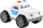 Makina lodër policie Wader Legion Patrol Car No. 1, plastikë e fortë, për kalamaj 12+ muajsh, e bardhë