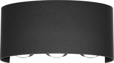 Llambë muri e jashtme Netlighting Ortelo ITLOWL-451-3-BL, LED, IP54, e zezë