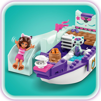 Set lojërash LEGO Gabby’s Dollhouse 10786, 88 copë, 4+, shumëngjyrësh