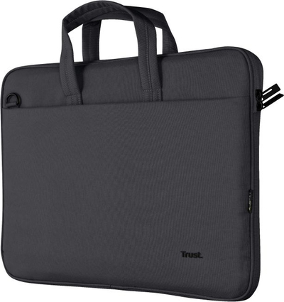 Çantë laptopi Trust Bologna Eco 16", xhep për laptop, e zezë