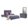 Set dhome gjumi HM11266.01, gri