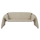 Sofa Laforge me kornizë metalike 160x80x63cm (HM9680.03), bezhë
